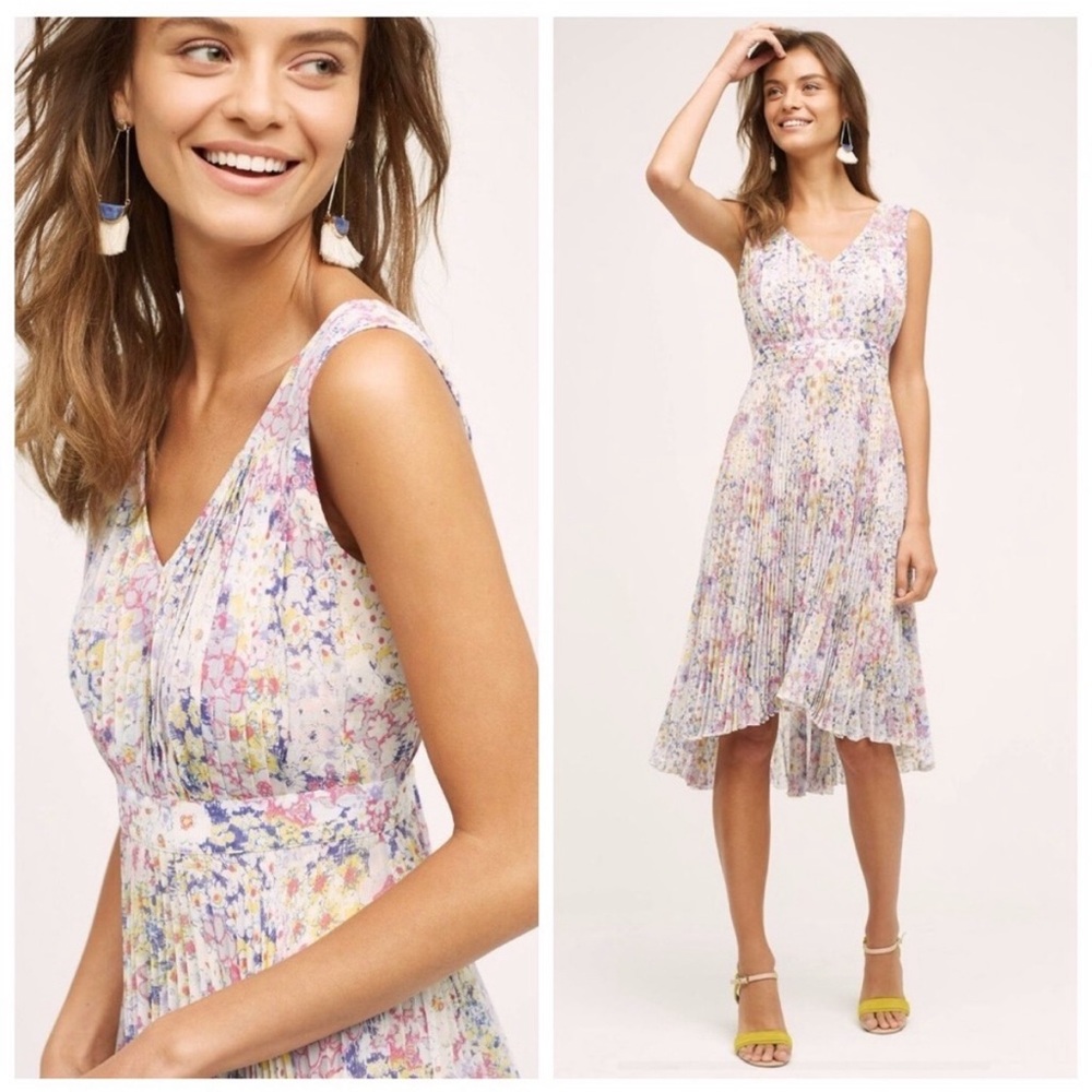 Plenty by Tracy Reese high/low floral midi dress
